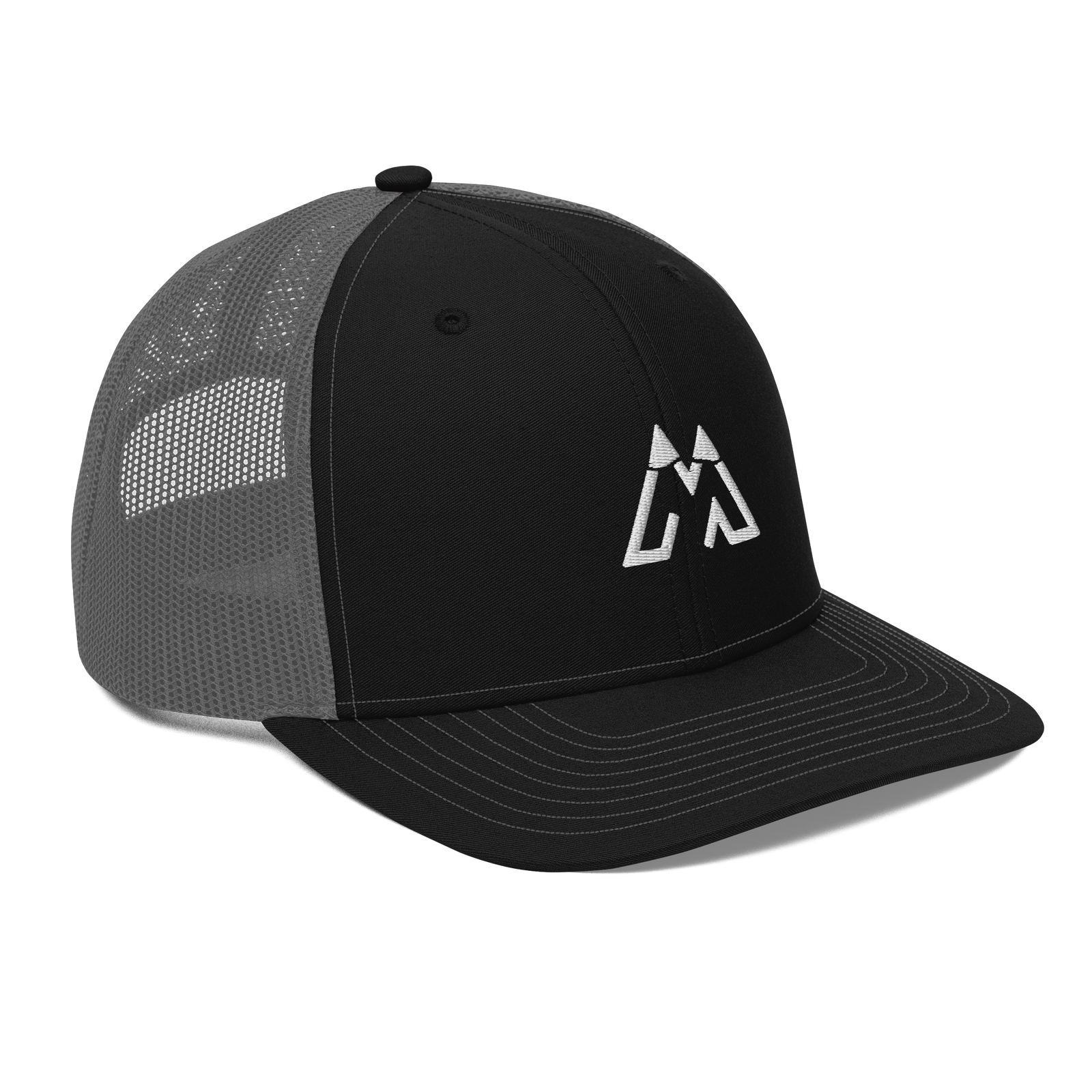 MOS Signature Trucker Cap — Black/Grey - Image 5