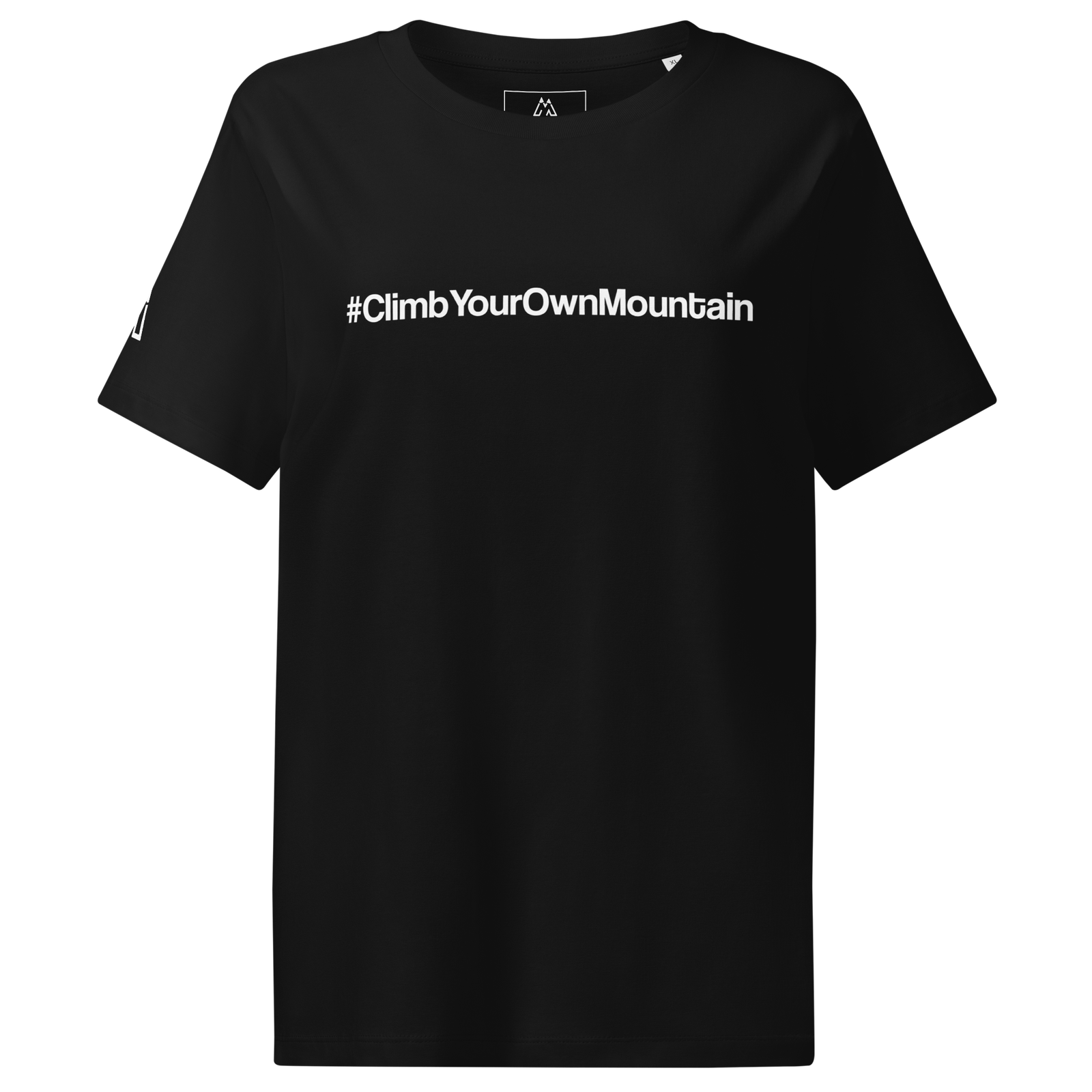 #ClimbYourOwnMountain Tee — Women's Black - Image 4