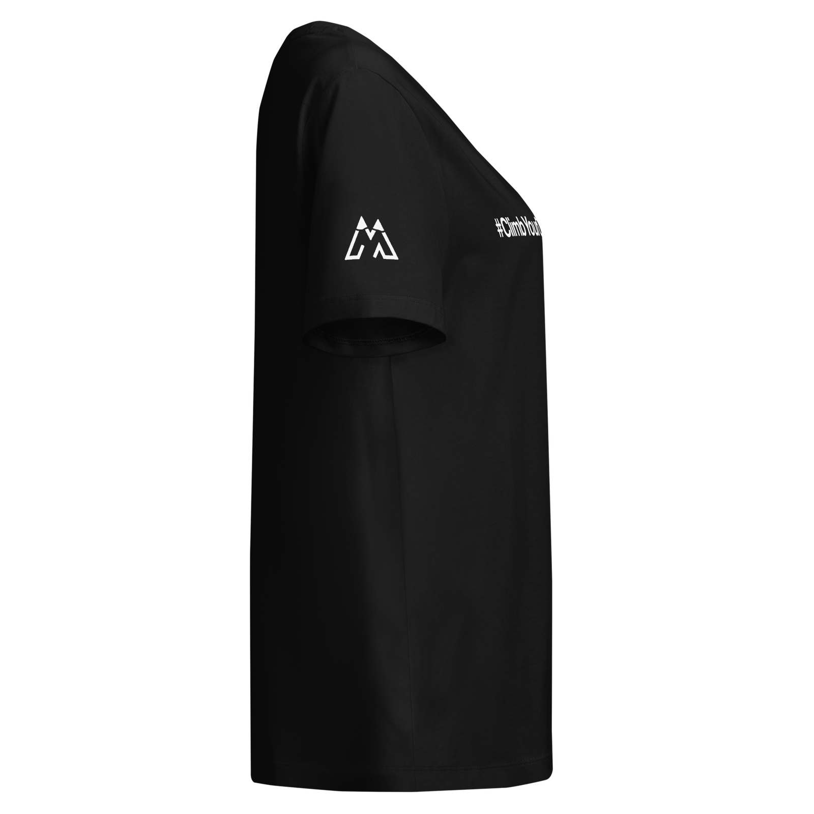 #ClimbYourOwnMountain Tee — Women's Black - Image 5
